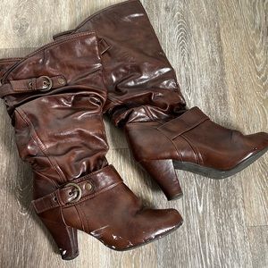 Brown Fashion Boots